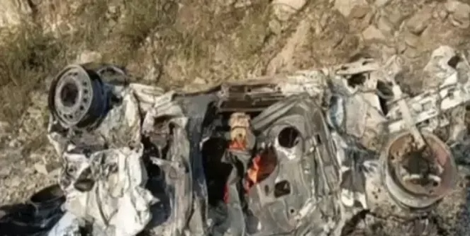 भाई दूज पर खुशियां मातम में बदलीं, चमोली में कार आग हादसा