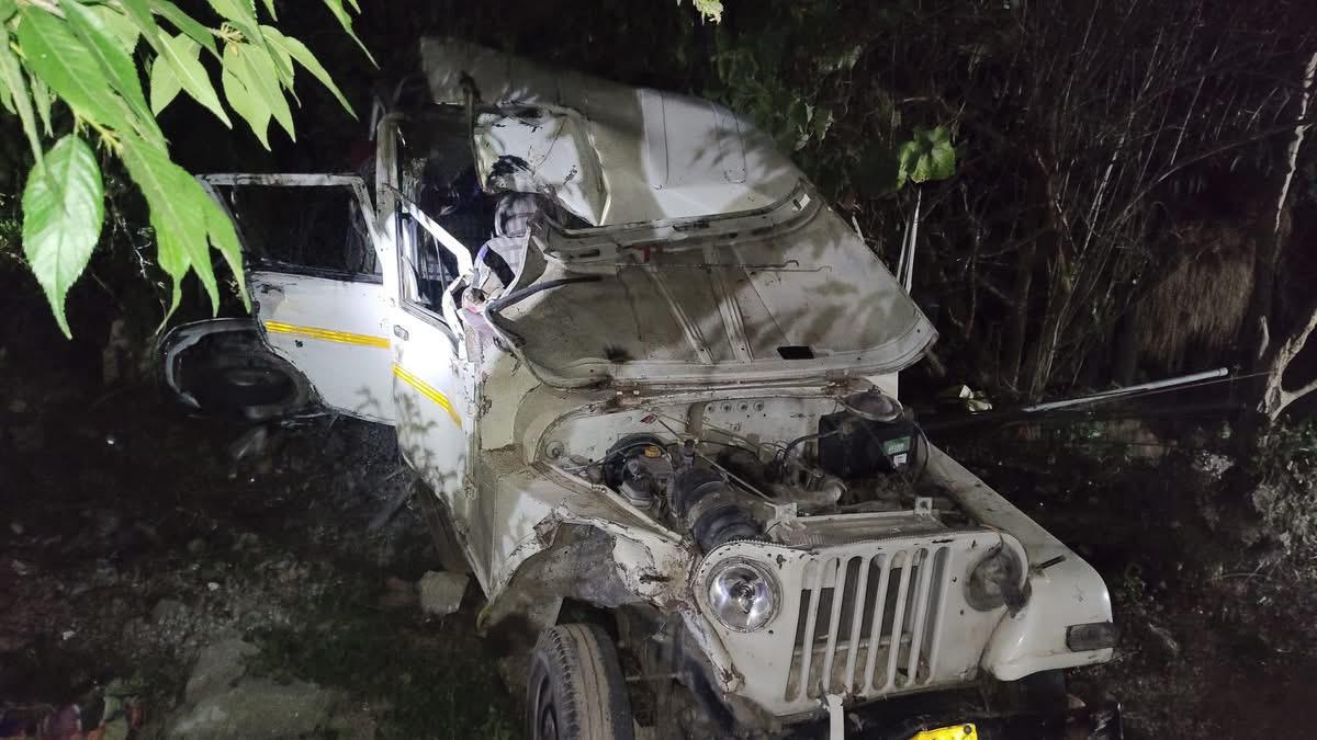 रुद्रप्रयाग में वाहन हादसा: भीरी कस्बे के पास दो मृत, तीन गंभीर व एक अन्य घायल